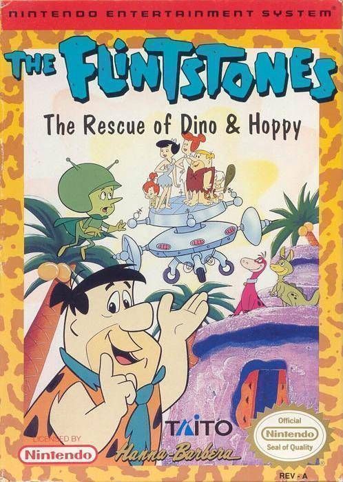 Flintstones - The Rescue Of Dino & Hoppy, The (USA) Game Cover